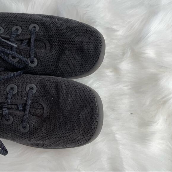 Allbirds | Men's Tree Runners Black Lightweight Knit Sneakers Shoes Athletic 12 - Picture 3 of 8